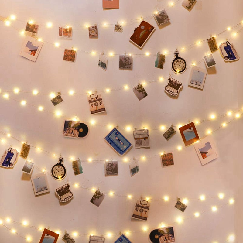 Glowing Photo Clips