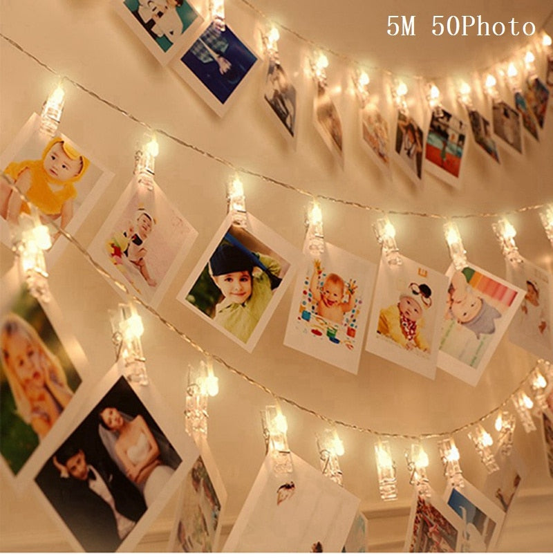 Glowing Photo Clips