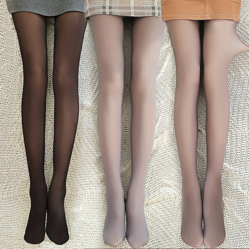 CozyTights™ Translucent Fleece Lined Tights