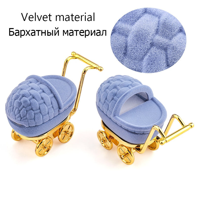 Velvet Jewelry Ring Box